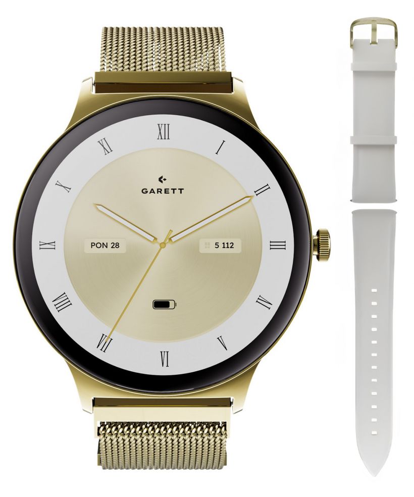 Smartwatch Γυναικεία Garett Verona 2 Glow Mesh SET