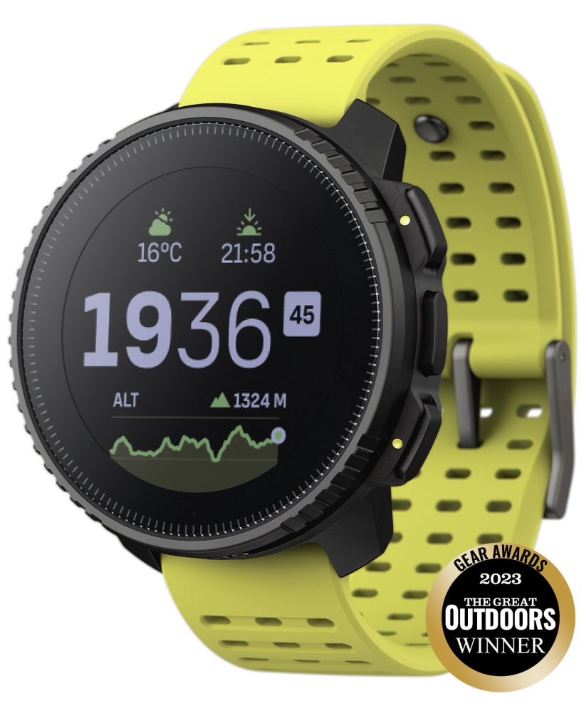 Αθλητικό Ρολόι Για Γυναίκες Και Άνδρες Suunto Vertical Black Lime [Sapphire Glass]