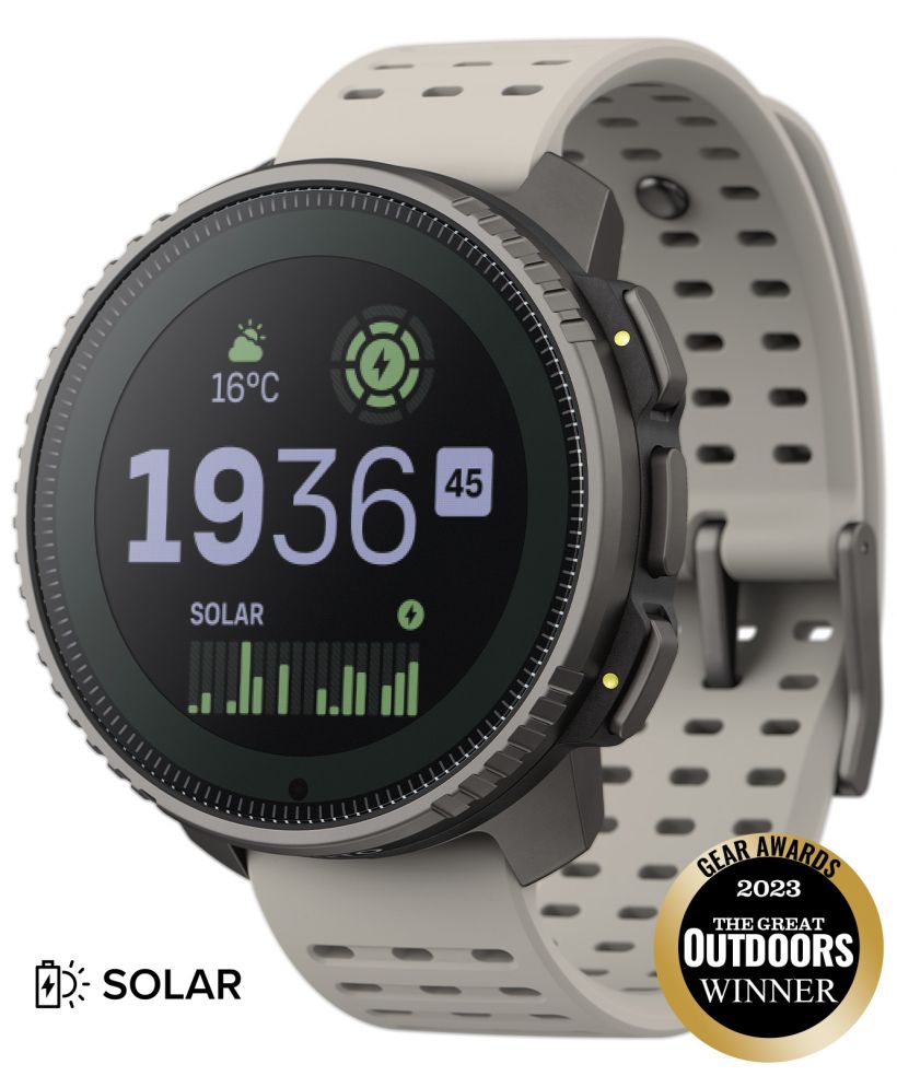 Αθλητικό Ρολόι Για Γυναίκες Και Άνδρες Suunto Vertical Titanium Solar Sand [Sapphire Glass]