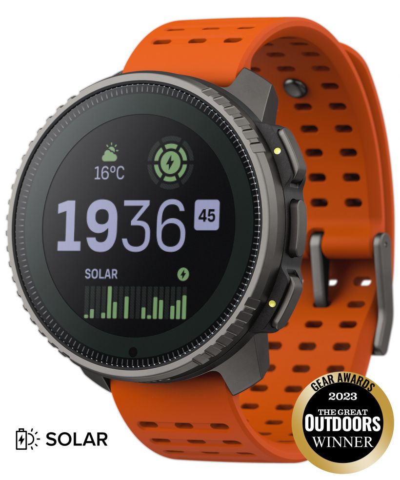 Αθλητικό Ρολόι Για Γυναίκες Και Άνδρες Suunto Vertical Titanium Solar Canyon [Sapphire Glass]