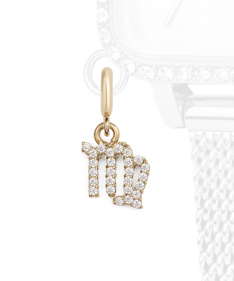 Κρεμάστρα Daniel Wellington Charm Gold Virgo