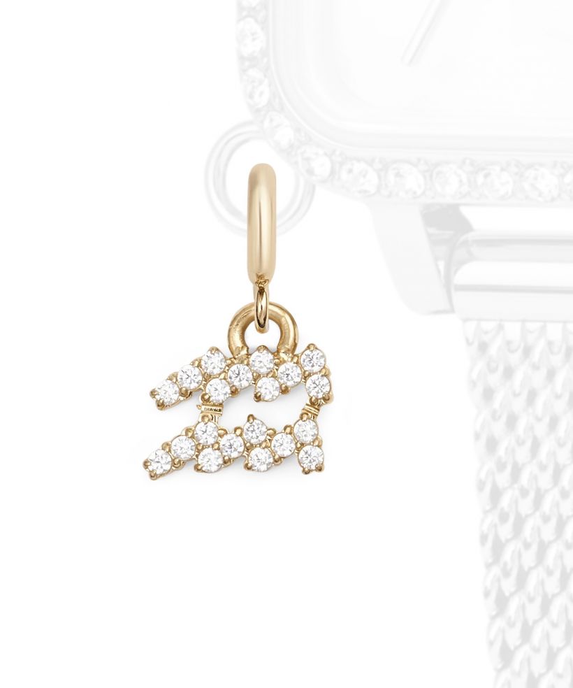 Κρεμάστρα Daniel Wellington Charm Gold Aquarius
