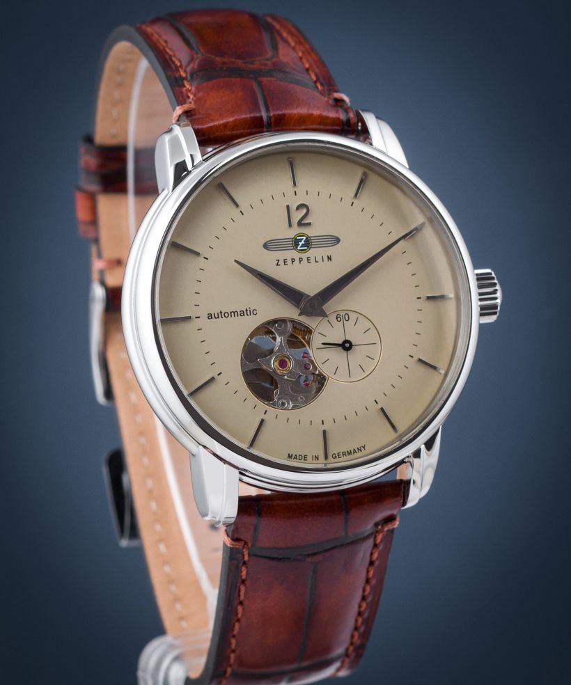 Ρολόι Ανδρικά Zeppelin LZ120 Open Heart Automatic