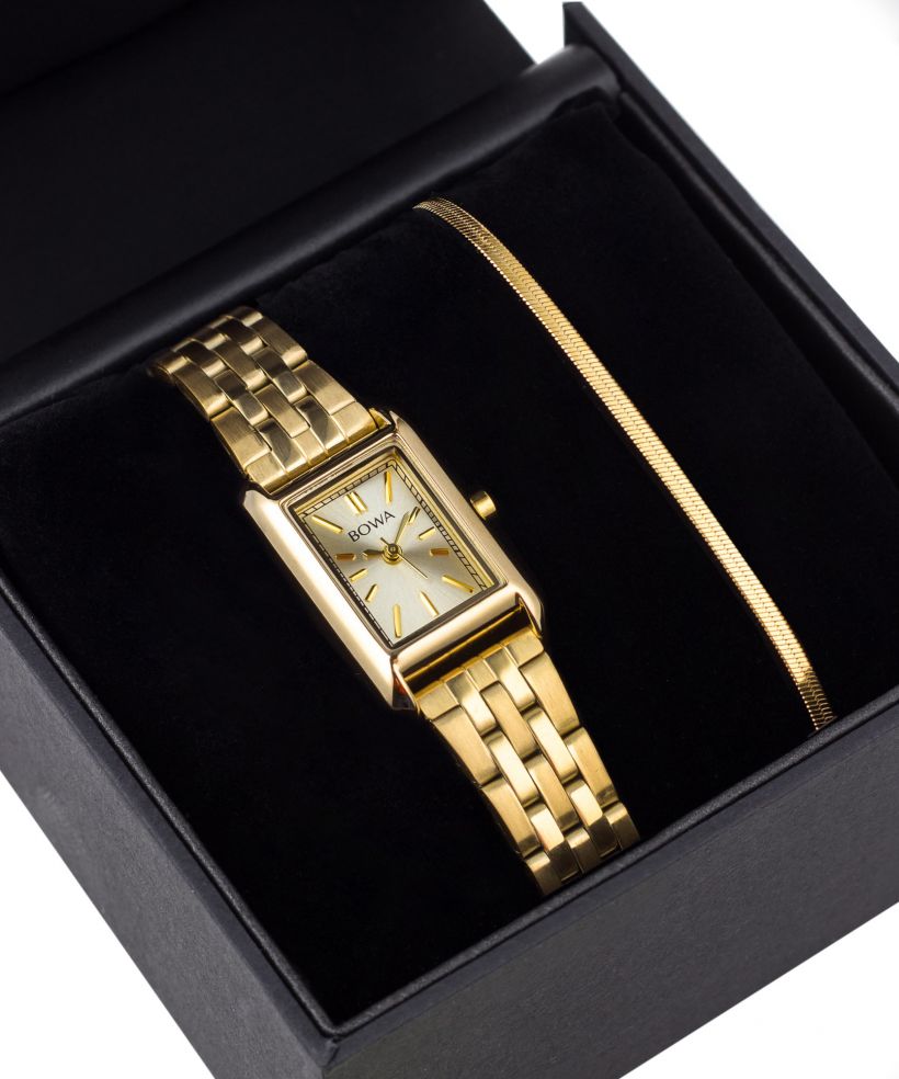 Ρολόι Γυναικεία BOWA Paris Full-Gold Steel 20 Gift Set