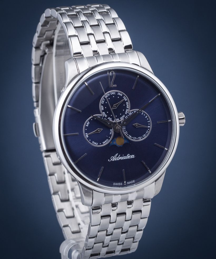 Ρολόι Ανδρικά Adriatica Moon Phase