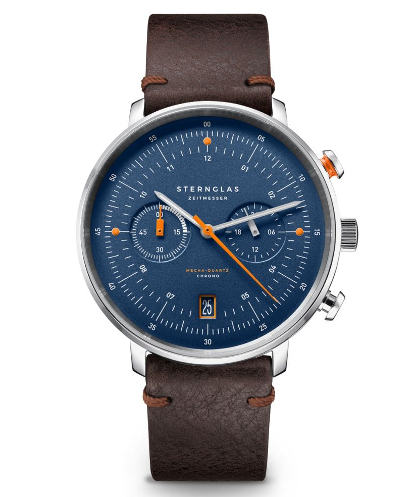 Ρολόι Ανδρικά Sternglas Hamburg Ed Küstemm Chronograph