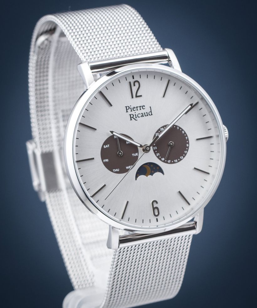 Ρολόι Ανδρικά Pierre Ricaud Moon Phase