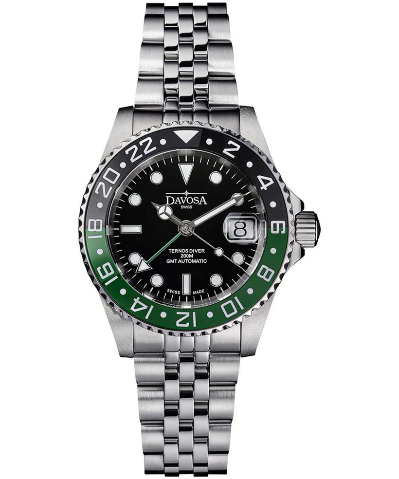 Ρολόι Ανδρικά Davosa Ternos Ceramic GMT WaveSl Automatic