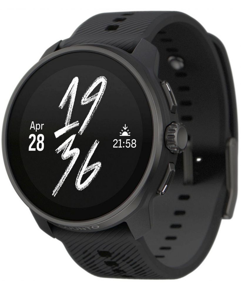 Αθλητικό Ρολόι για Γυναίκες και Άνδρες Suunto Race S All Black
