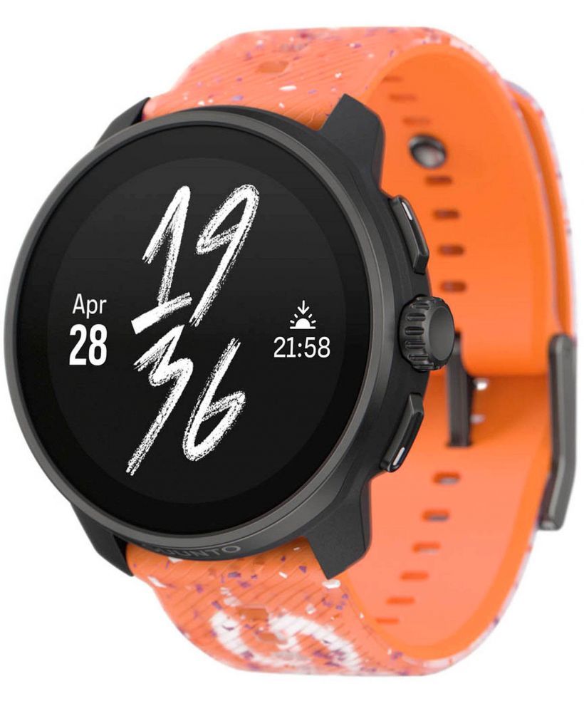 Αθλητικό Ρολόι για Γυναίκες και Άνδρες Suunto Race S Power Orange