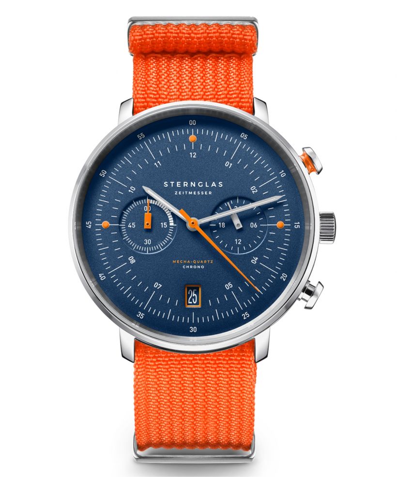 Ρολόι Ανδρικά Sternglas Hamburg Ed Küstemm Chronograph