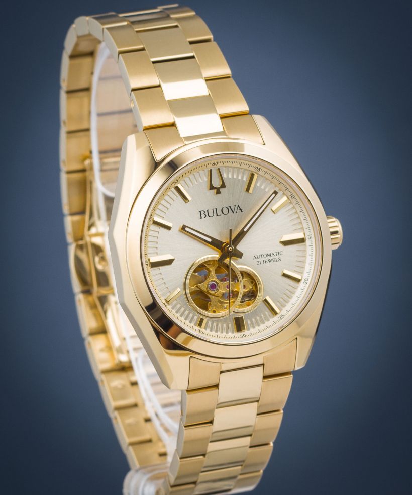 Ρολόι Ανδρικά Bulova Classic Surveyor Open Heart Automatic