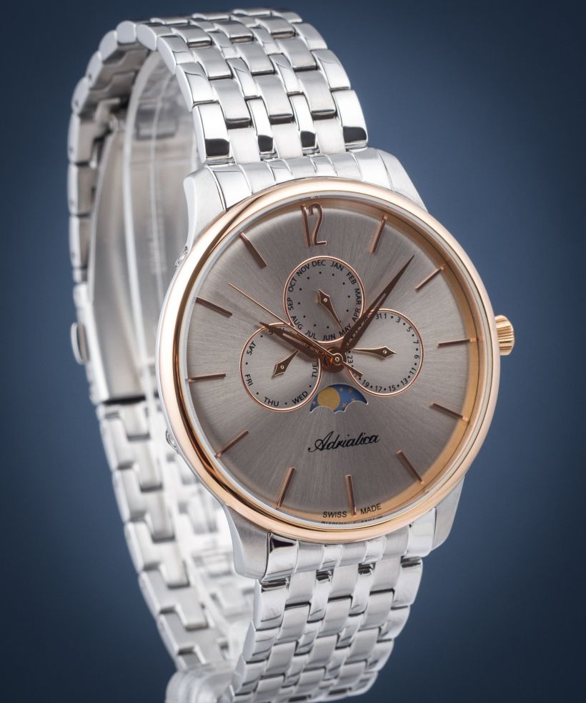 Ρολόι Ανδρικά Adriatica Moonphase