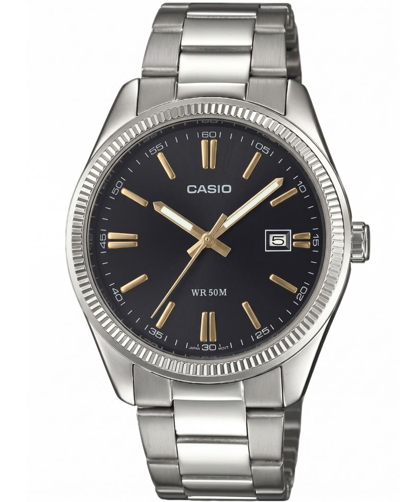 Ρολόι Ανδρικά Casio MTP μαύρο