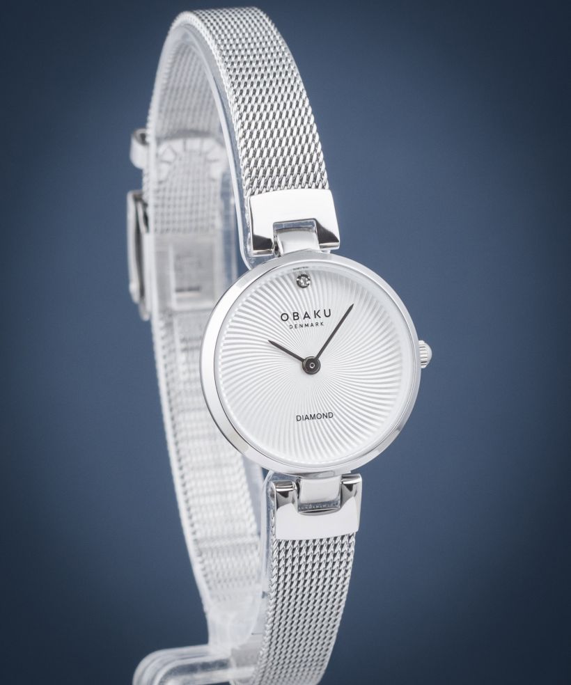 Ρολόι Γυναικεία Obaku Diamant Petite Steel