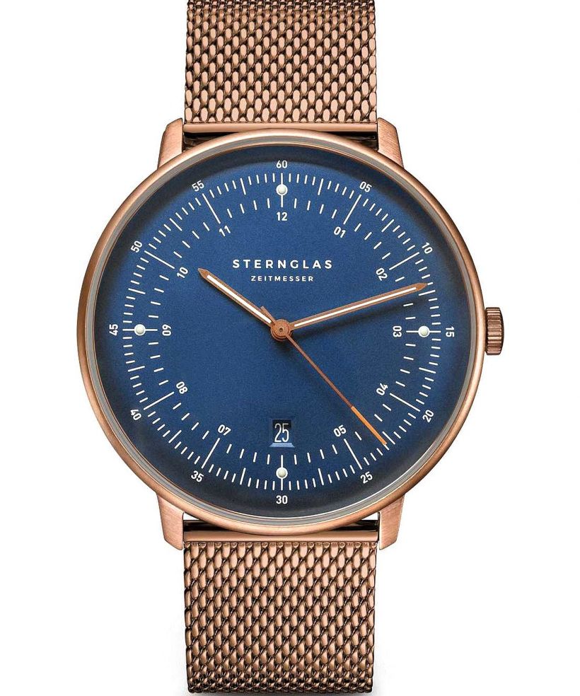 Ρολόι Ανδρικά Sternglas Hamburg Dark Blue