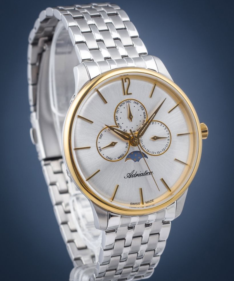 Ρολόι Ανδρικά Adriatica Moonphase