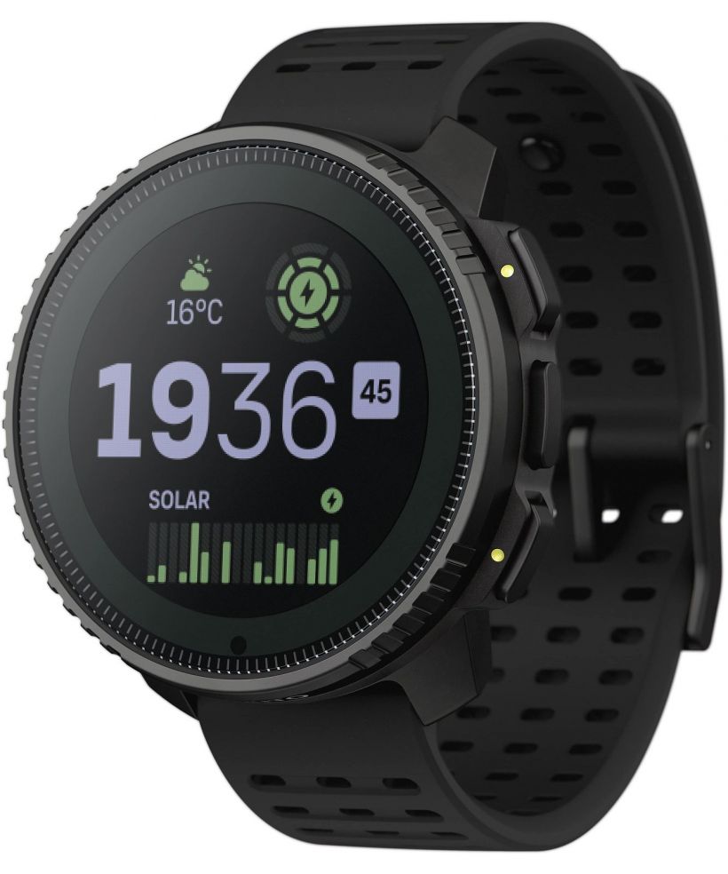 Αθλητικό Ρολόι Για Γυναίκες Και Άνδρες Suunto Vertical Steel Solar All Black [Sapphire Glass]