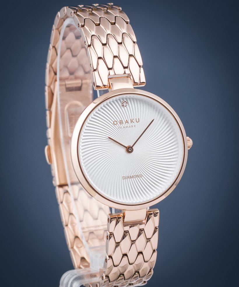 Ρολόι Γυναικεία Obaku Diamant Fuchsia