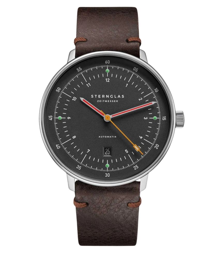 Ρολόι Ανδρικά Sternglas Hamburg Neugraphit Automatic