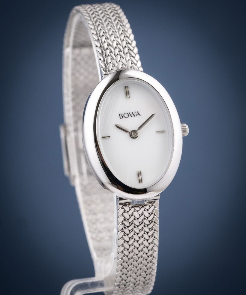 Ρολόι Γυναικεία BOWA Oslo Pearl-Silver Mesh 23