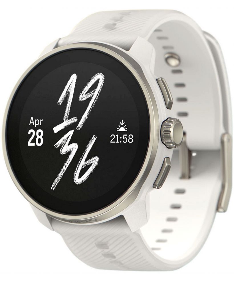 Αθλητικό Ρολόι για Γυναίκες και Άνδρες Suunto Race S Powder Gray
