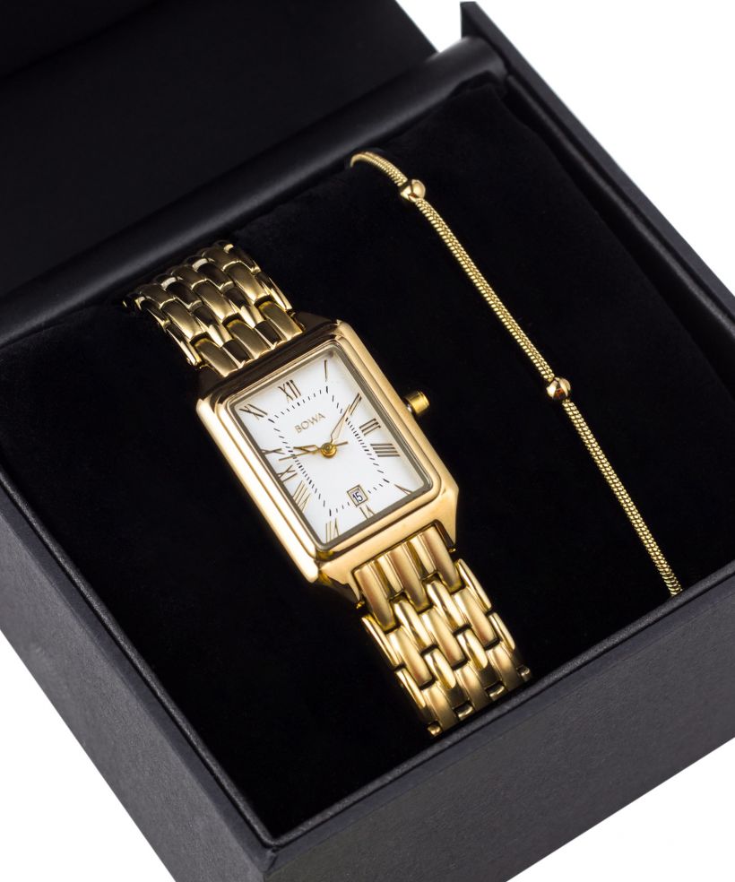 Ρολόι Γυναικεία BOWA Barcelona White Gold Steel 23 Gift Set