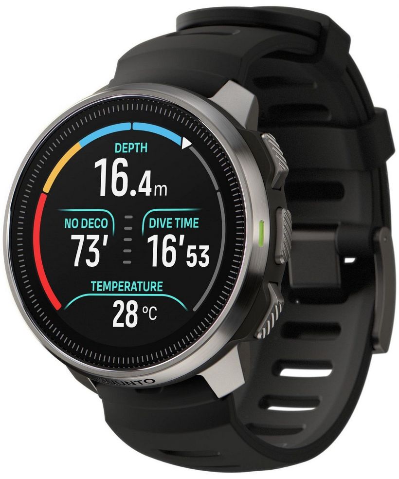 Suunto Ocean Steel Μαύρο Ρολόι Κατάδυσης Και Εξωτερικών Χώρων [Sapphire Glass]