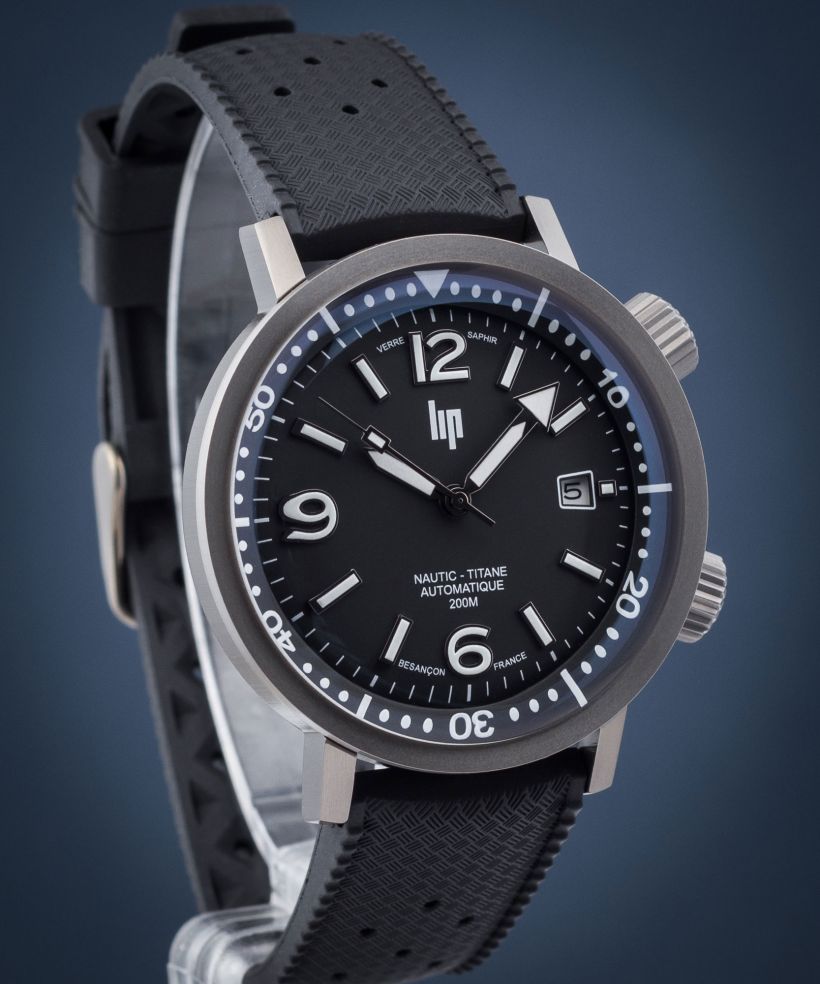 Ρολόι Ανδρικά Lip Nautic Titane Automatic Limited Edition SET