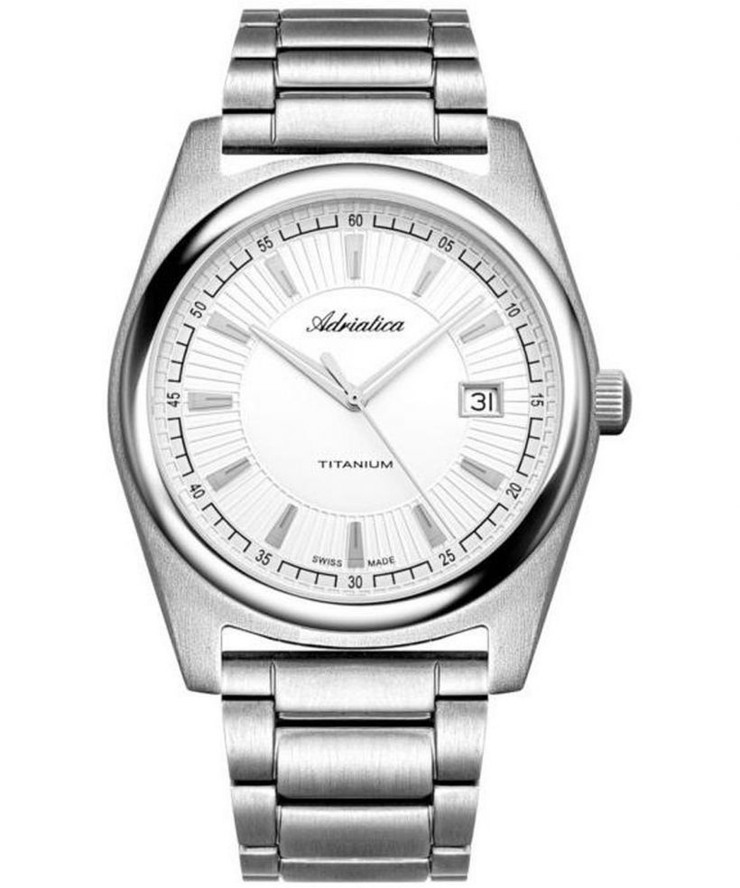 Ρολόι Ανδρικά Adriatica Sapphire Titanium