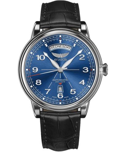 Ρολόι Ανδρικά Aviator Douglas DC-3 Day-Date Automatic Limited Edition