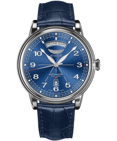 Ρολόι Ανδρικά Aviator Douglas DC-3 Day-Date Automatic Limited Edition