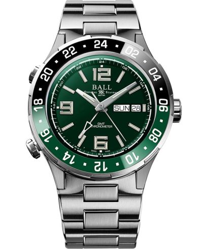 Ρολόι Ανδρικά Ball Roadmaster Marine GMT Automatic Titanium Limited Edition