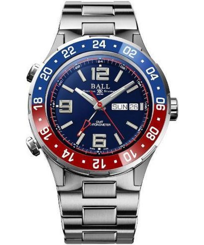 Ρολόι Ανδρικά Ball Roadmaster Marine GMT Automatic Titanium Limited Edition