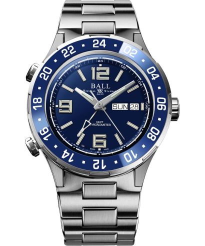 Ρολόι Ανδρικά Ball Roadmaster Marine GMT Automatic Titanium Chronograph Limited Edition