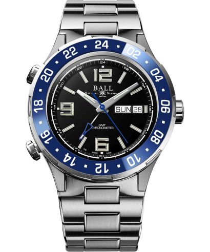 Ρολόι Ανδρικά Ball Roadmaster Marine GMT Automatic Titanium Chronograph Limited Edition