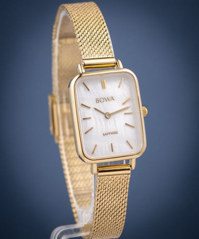 Ρολόι Γυναικεία BOWA Dubai Pearl-Gold Mesh 20