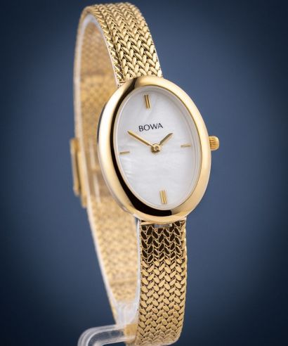 Ρολόι Γυναικεία BOWA Oslo Pearl-Gold Mesh 23