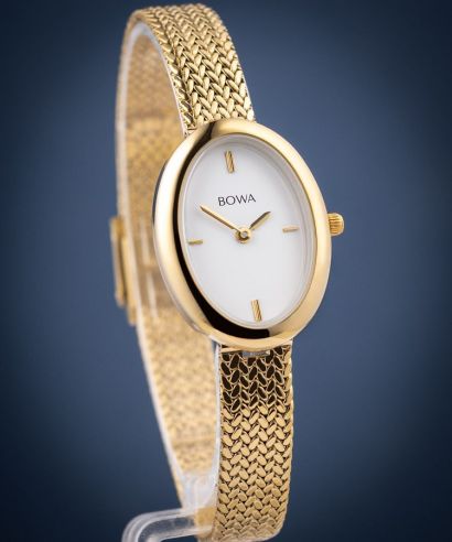 Ρολόι Γυναικεία BOWA Oslo White-Gold Mesh 23