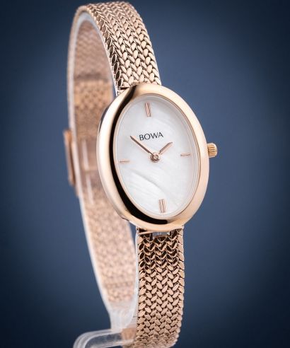 Ρολόι Γυναικεία BOWA Oslo Pearl Rose-Gold Mesh 23