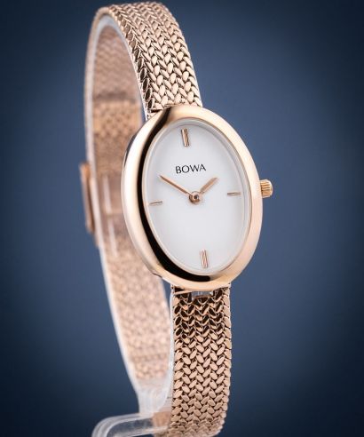 Ρολόι Γυναικεία BOWA Oslo White Rose-Gold Mesh 23