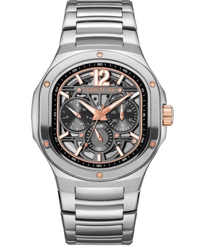 Ρολόι Ανδρικά Cerruti 1881 Trento Skeleton