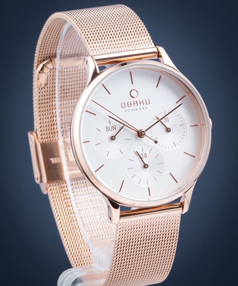 Ρολόι Γυναικεία Obaku Lind Rose