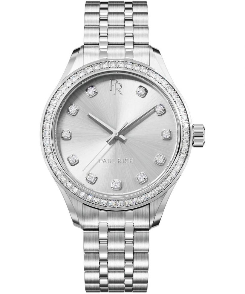 Ρολόι Γυναικεία Paul Rich Crystelle All Silver