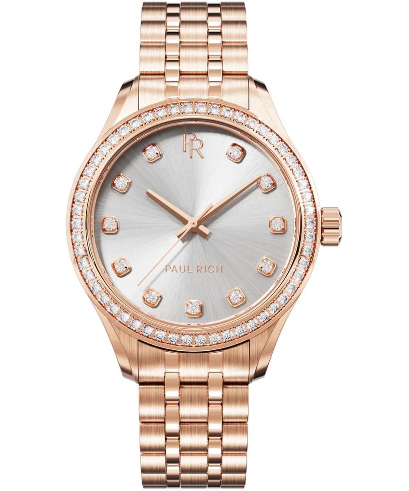 Ρολόι Γυναικεία Paul Rich Crystelle Rose Gold Silver
