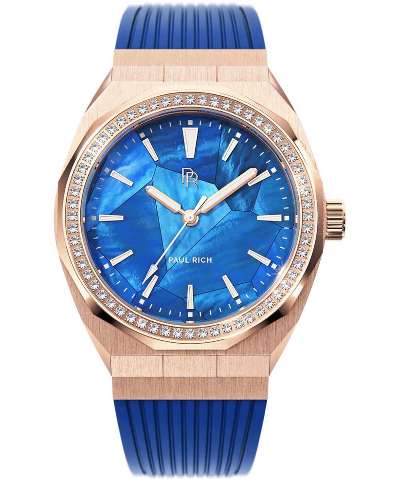Ρολόι Γυναικεία PAUL RICH Heart of the Ocean Blue Rose Gold