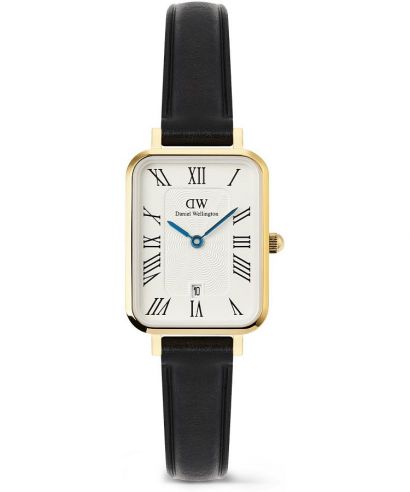 Ρολόι Γυναικεία Daniel Wellington Quadro Roman Numerals Date Sheffield Gold