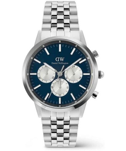 Ρολόι για Γυναίκες και Άνδρες Daniel Wellington Iconic Arch 5-Link Arctic Panda Chronograph