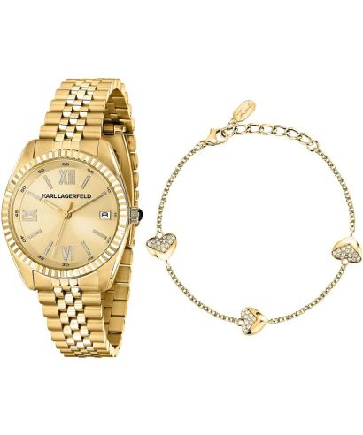Ρολόι Γυναικεία KARL LAGERFELD Timeless Code SET