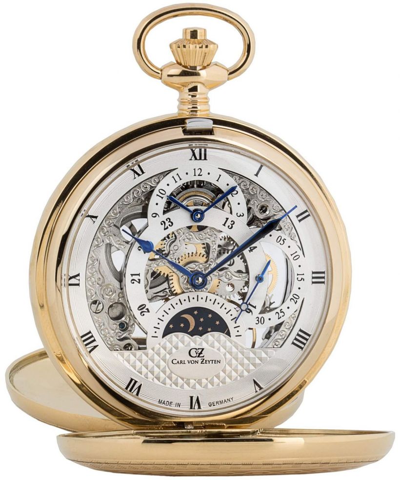 Ρολόι Τσέπης Carl von Zeyten Alb Skeleton Mechanical